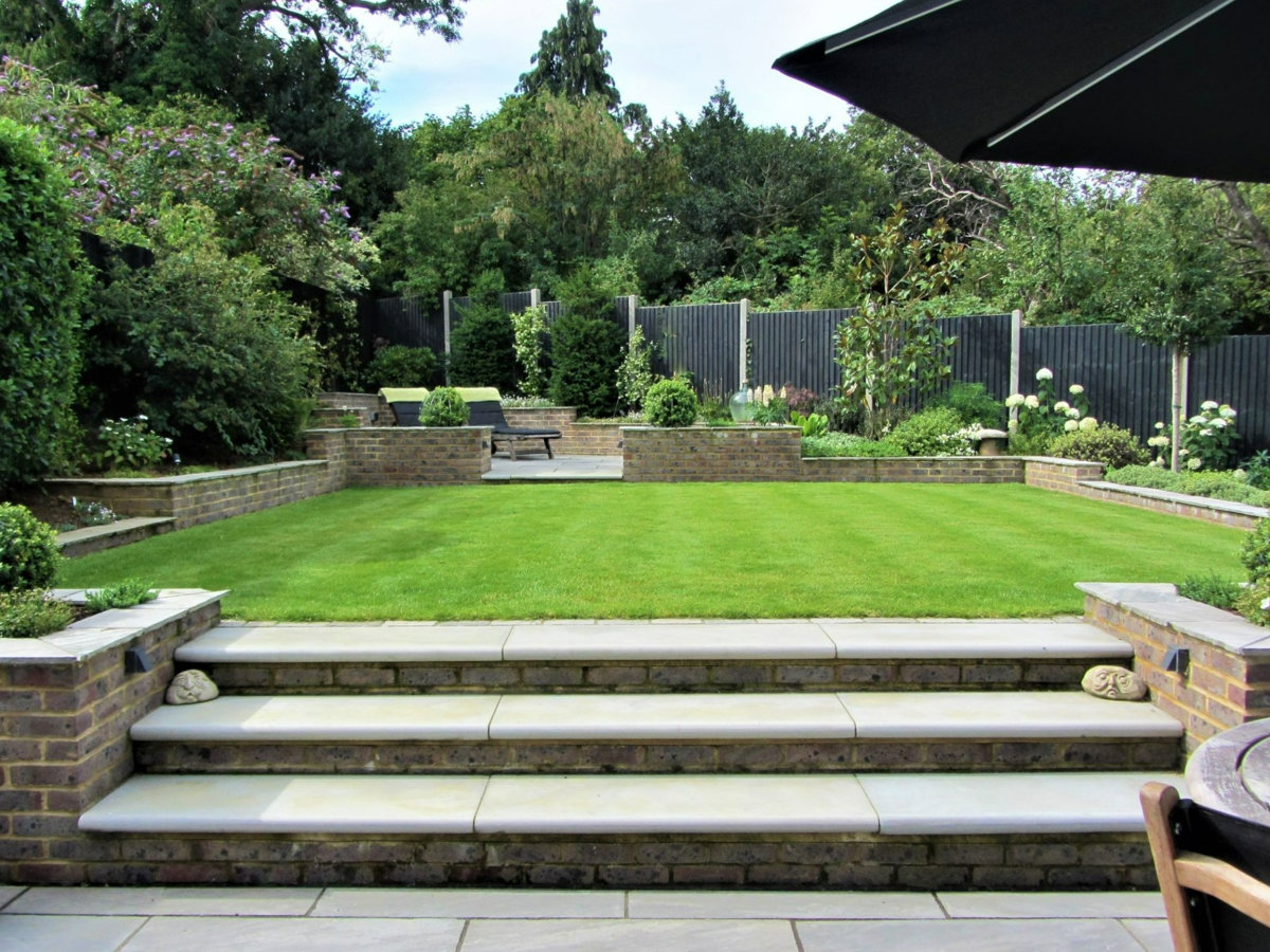 Classic Terraced Garden